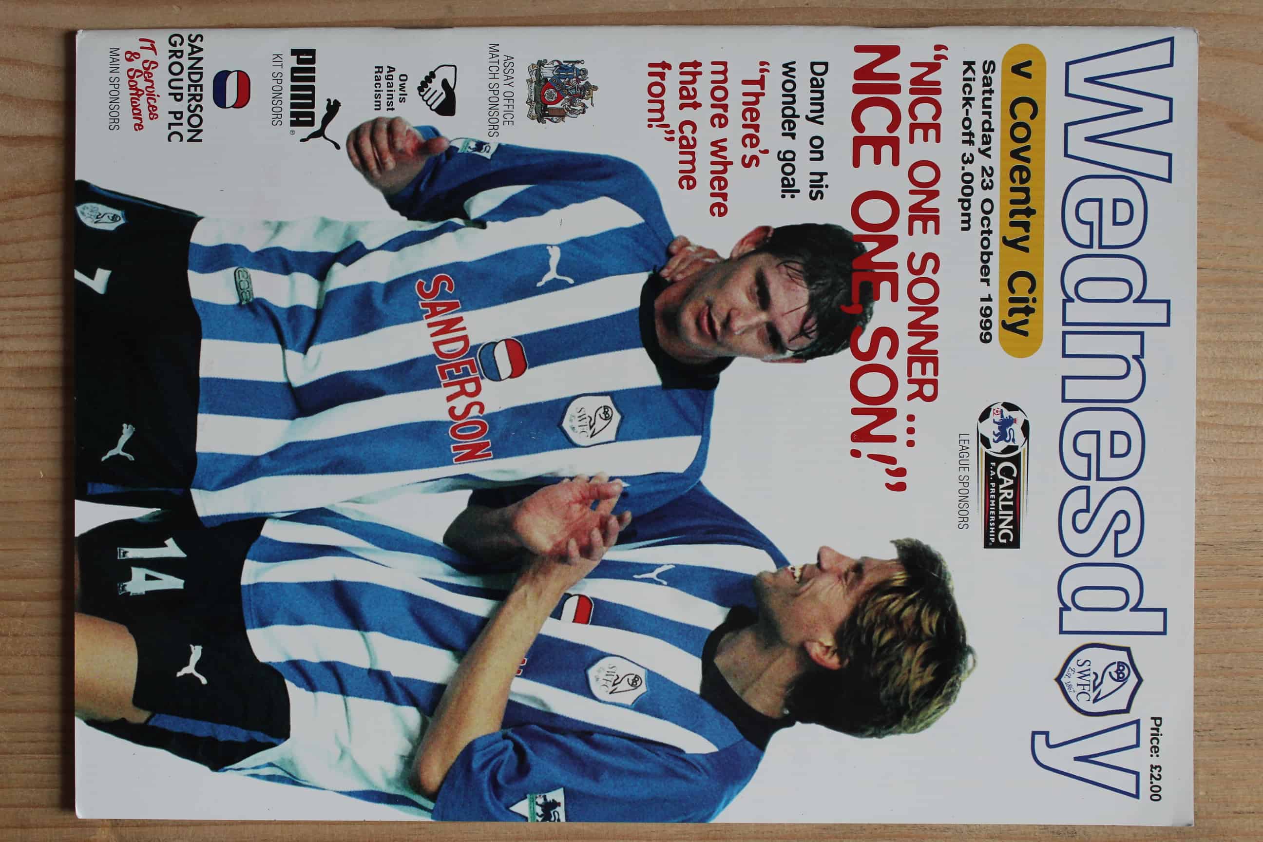 Sheffield Wednesday FC  v Coventry City FC